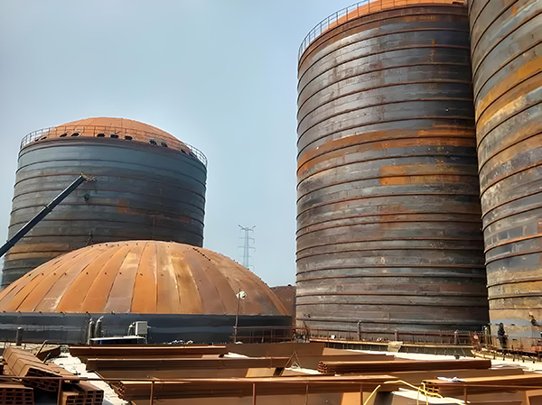 洮北焦粉钢板仓